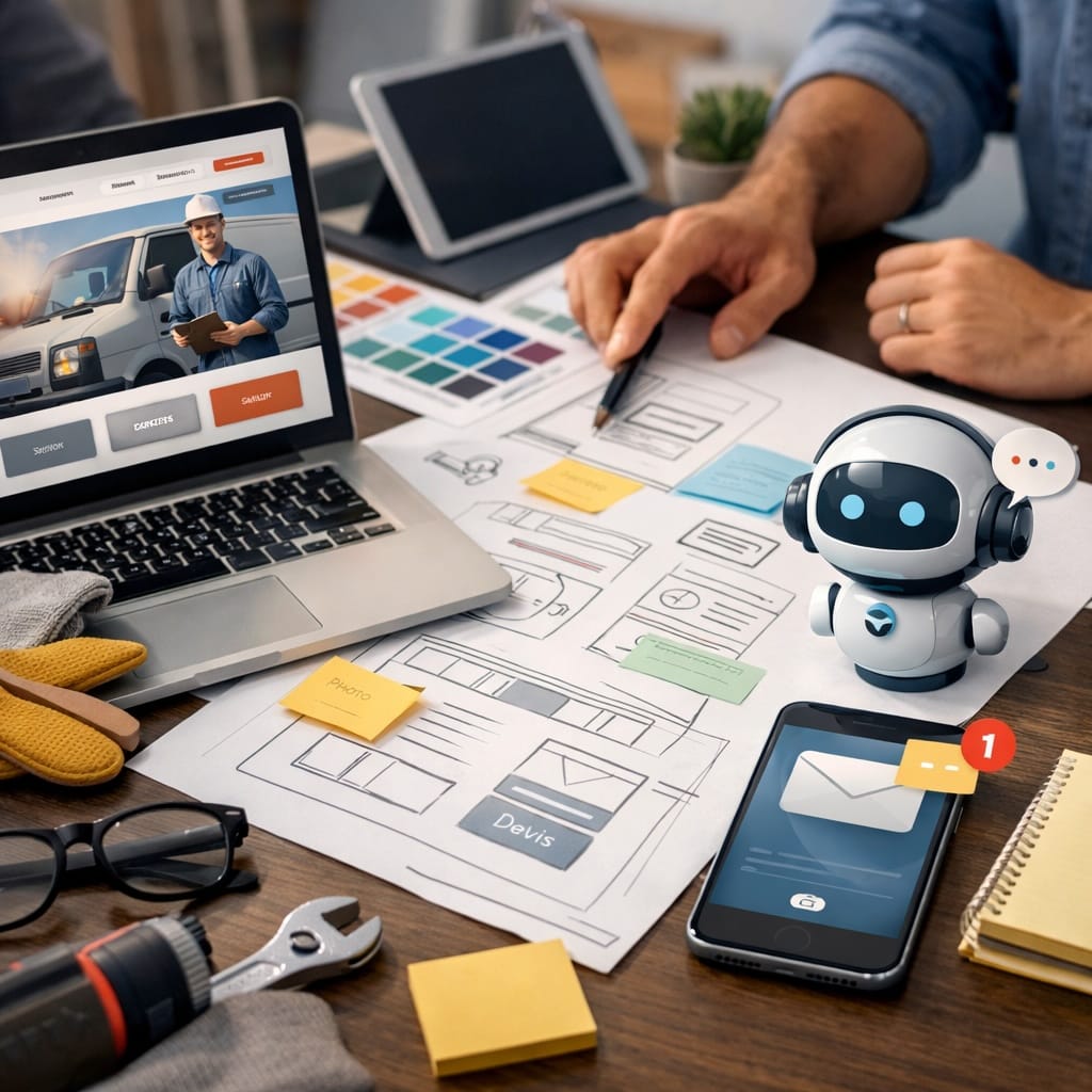 Comment créer un site internet artisan professionnel facilement