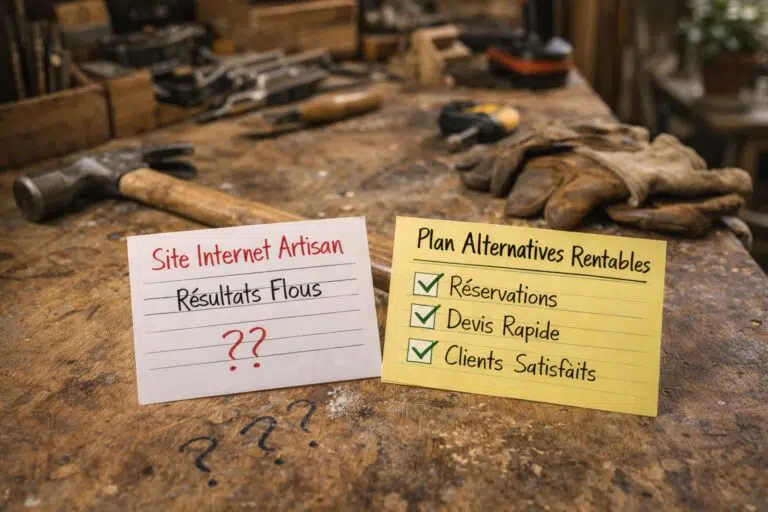 Site internet artisan 2026 - pourquoi c’est une erreur